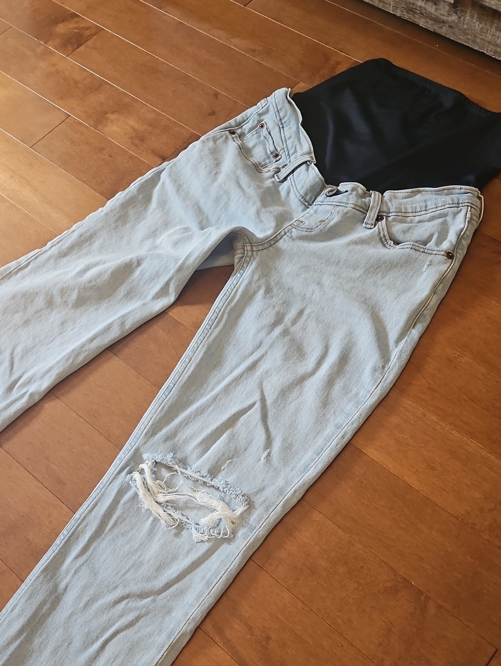 Abercrombie Maternity 90s Straight Jeans